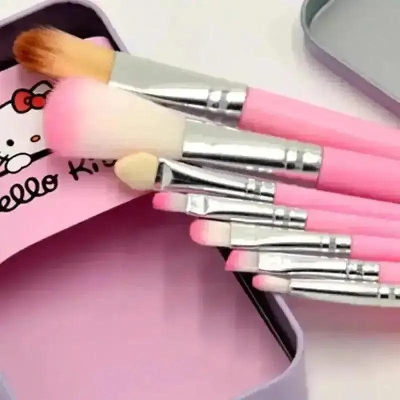 7pcs Make Up brush set  - HT Bazar