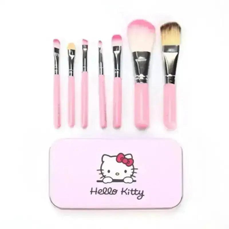 7pcs Make Up brush set  - HT Bazar