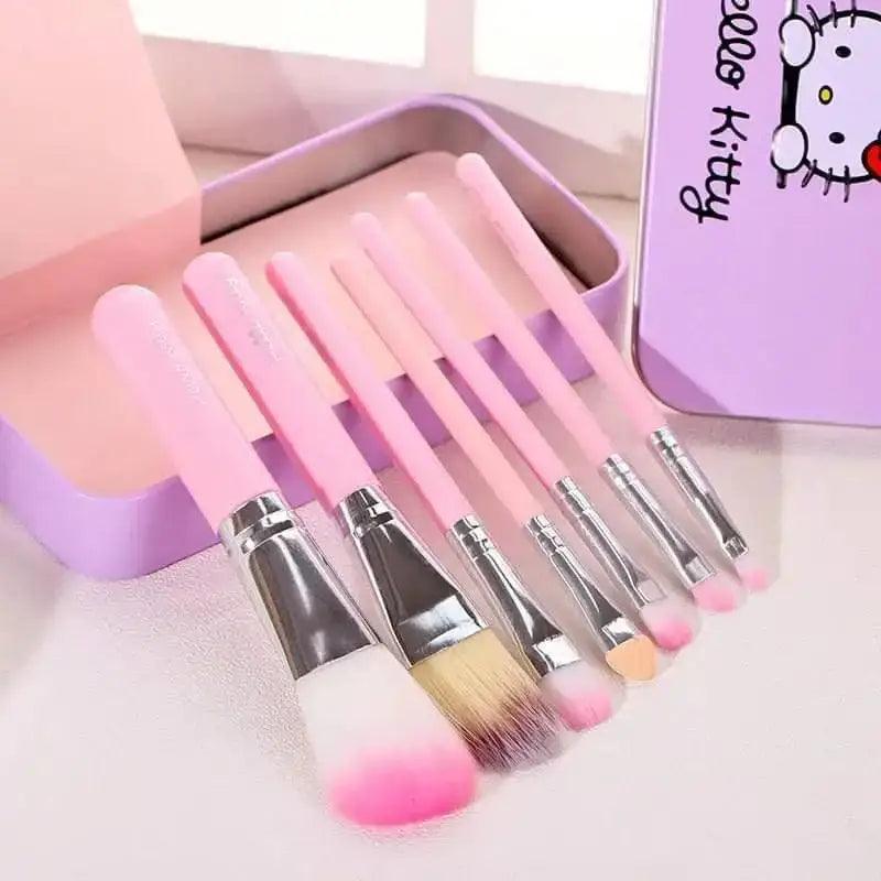 7pcs Make Up brush set  - HT Bazar