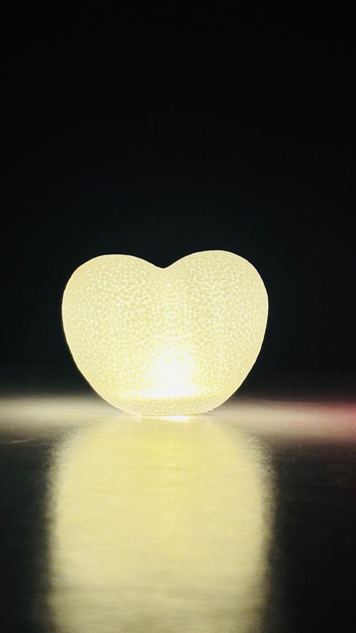 Heart-Shaped LED Night Light