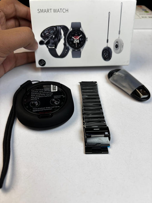 D90 Smart Watch With Earbuds