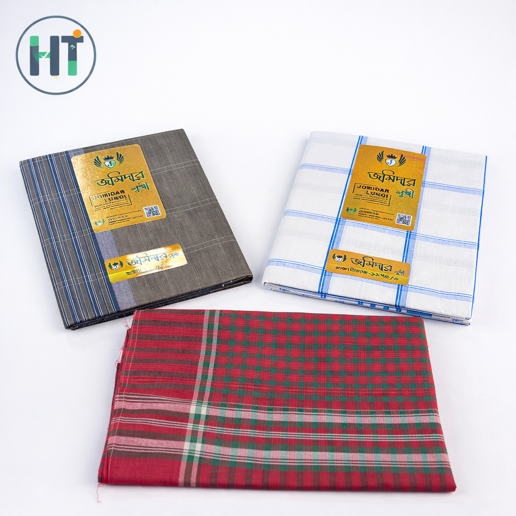 Premium Lungi & Gamcha Combo Set