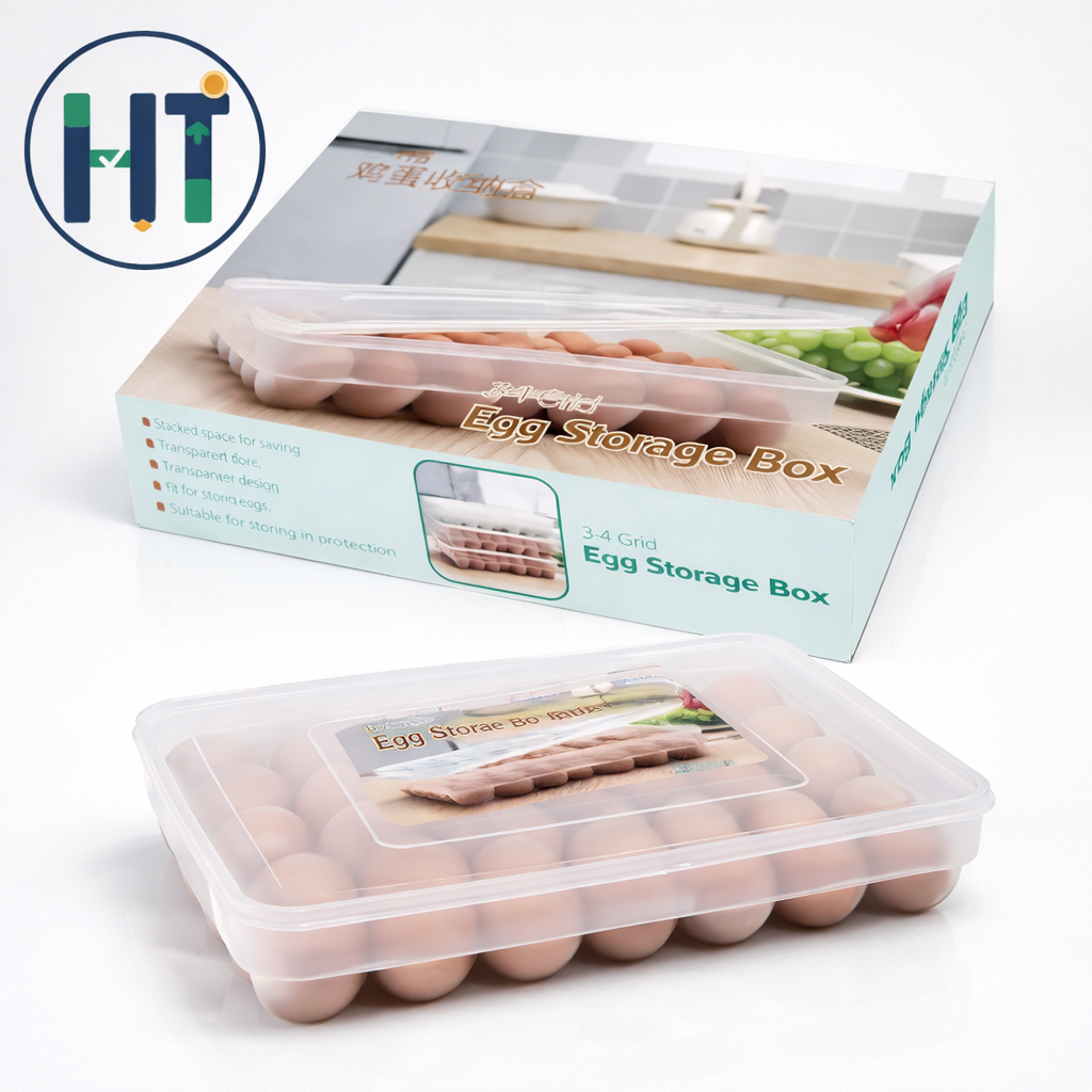 34 grid egg storage box