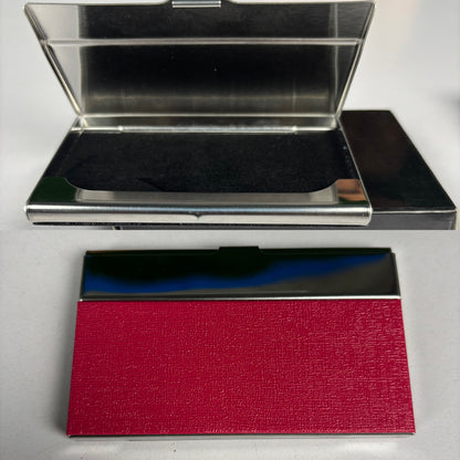 Metal Card Holder, Stainless Steel Card Holder, Credit Card Holder