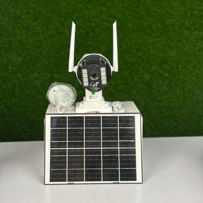 Sim Supported Smart Net Camera with Solar Panel