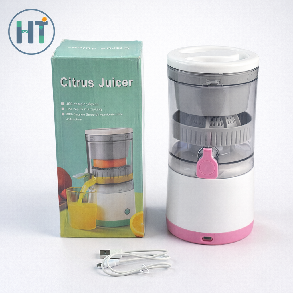 Portable USB Rechargeable Citrus Juicer – Automatic Fruit JuicerYZJ-001