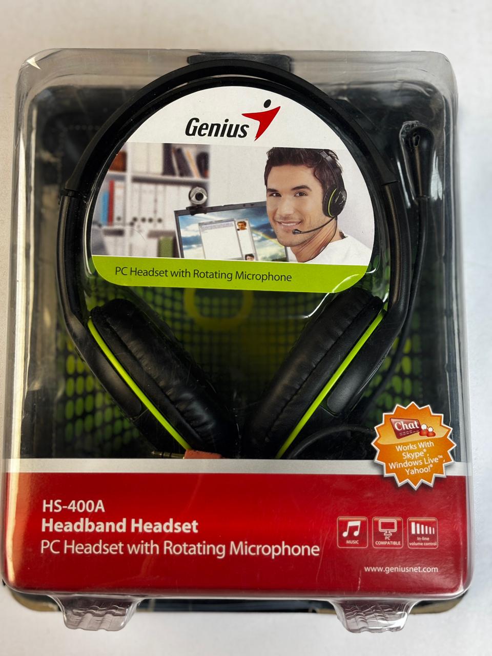 Genius HS-400A Headband PC Headset