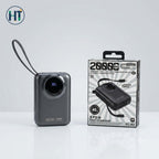 REMAX 20000mAh 45W Fast Charging Power Bank with Built-in Cables