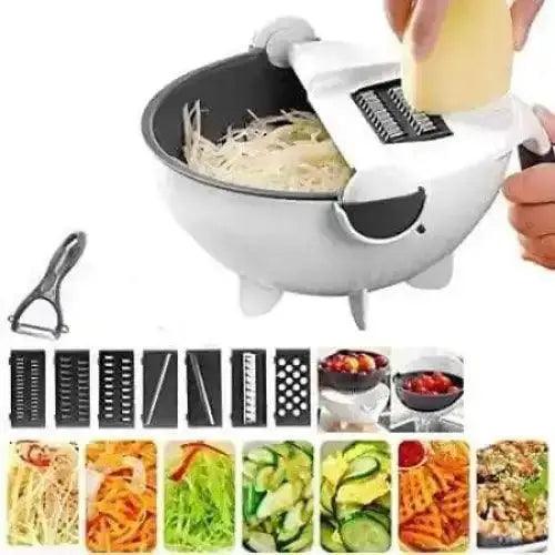 9 in 1 vegetables cutter machine - HT Bazar