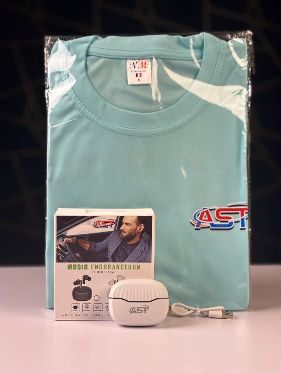 ASP Smart Wireless Headset N100 + Free Stylish T-Shirt Combo