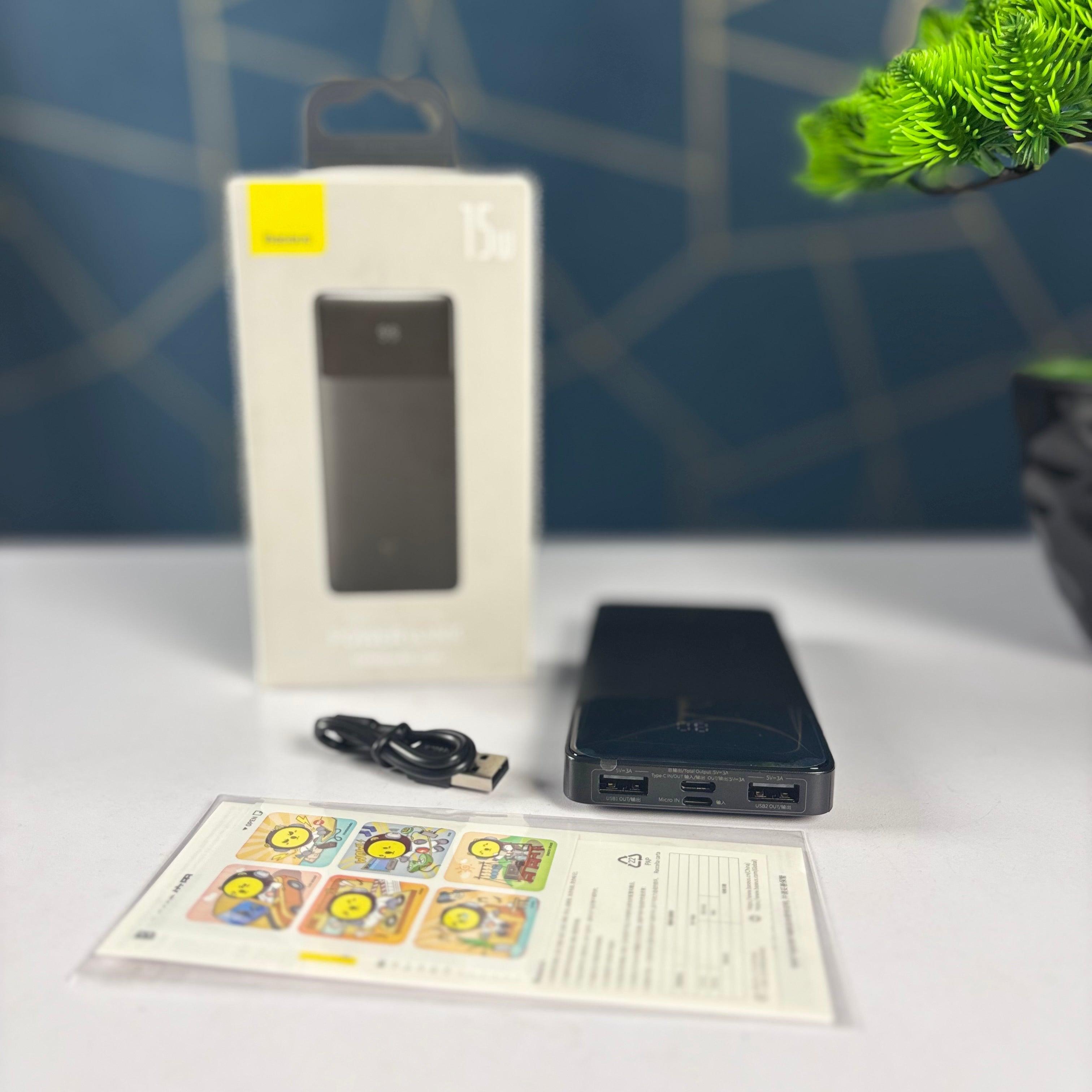 Baseus Bipow Digital Display Power Bank 15W 10000mah