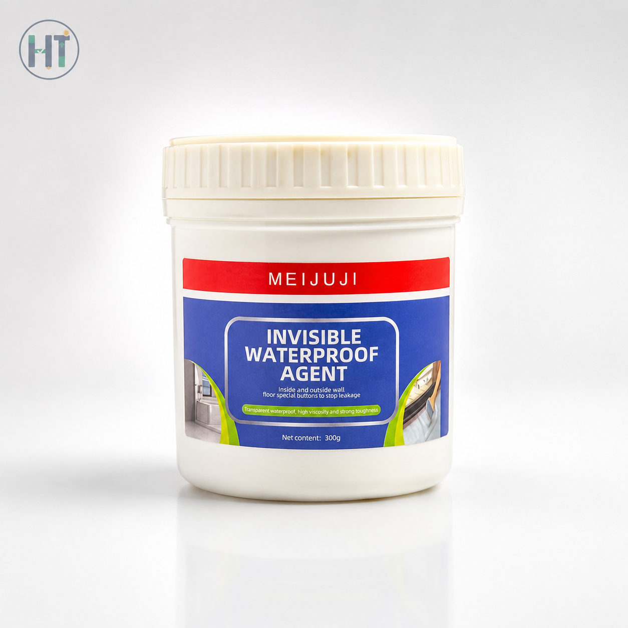 MEIJUJI Invisible Waterproof Agent – Transparent High-Viscosity Leak Repair Coating for Indoor & Outdoor Surfaces