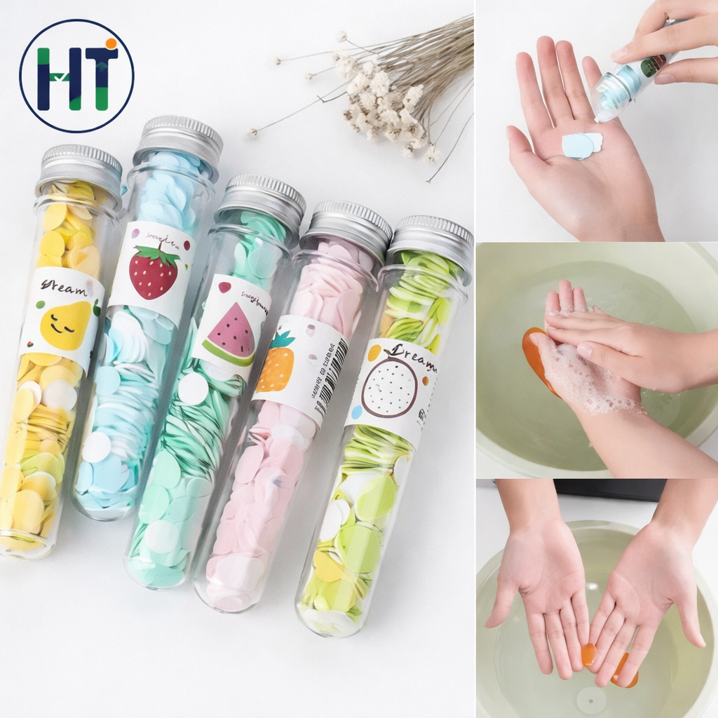 Traveling Pocket Paper Soap Tube