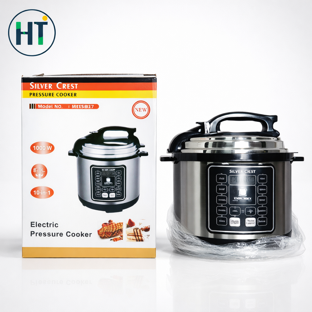 Silver Crest- 6 Litre Electric Pressure Cooker MSE6817