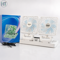 Double Head Solar Charging Car Fan