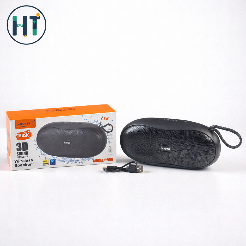 Surpass Y900 3D Sound Wireless Speaker (8W)