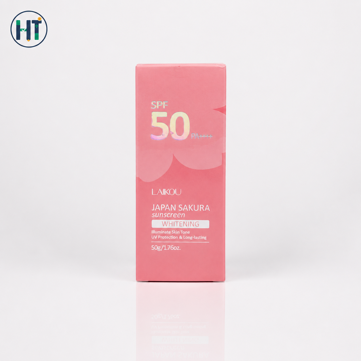 LAIKOU Japan Sakura Whitening Sunscreen SPF50 PA+++ – 50g