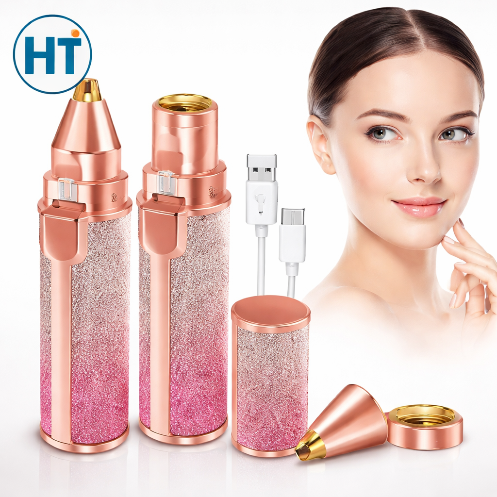 2-in-1 Lady Shaver Flawless Eyebrow Trimmer