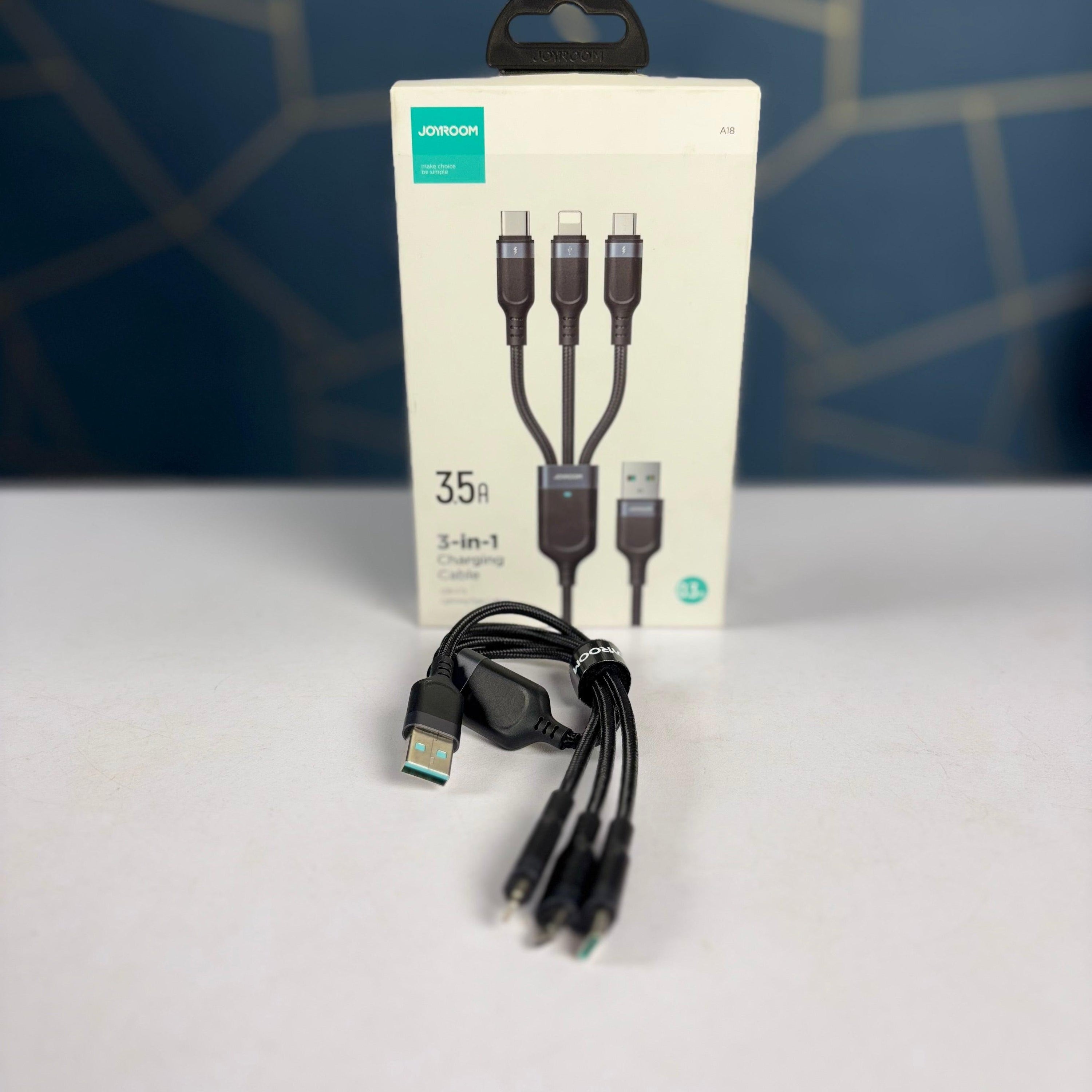 Joyroom 3 in 1 Charging Cable 3.5A A18