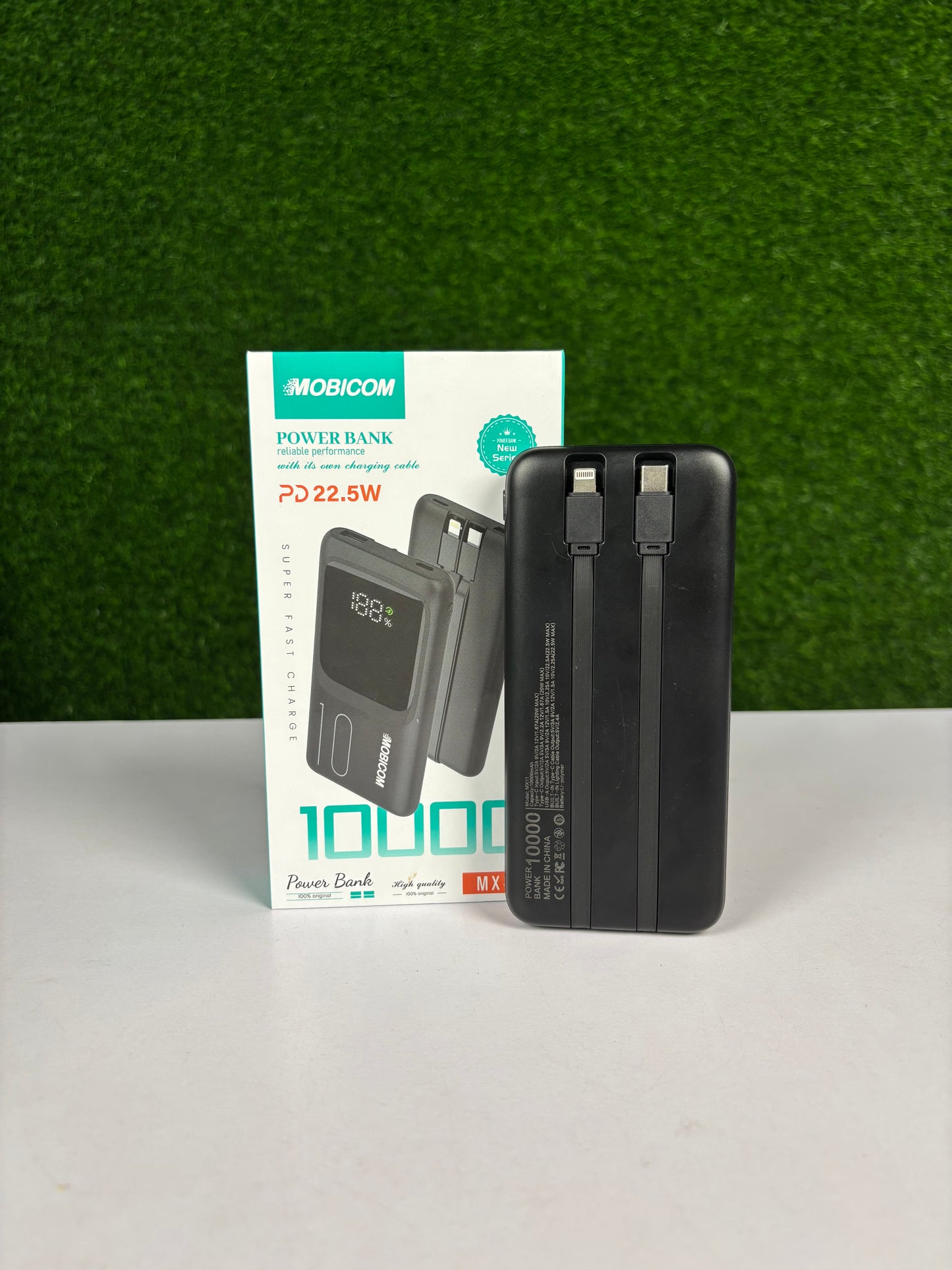 Mobicom MX-22 Power Bank PD 22.5W with Wire