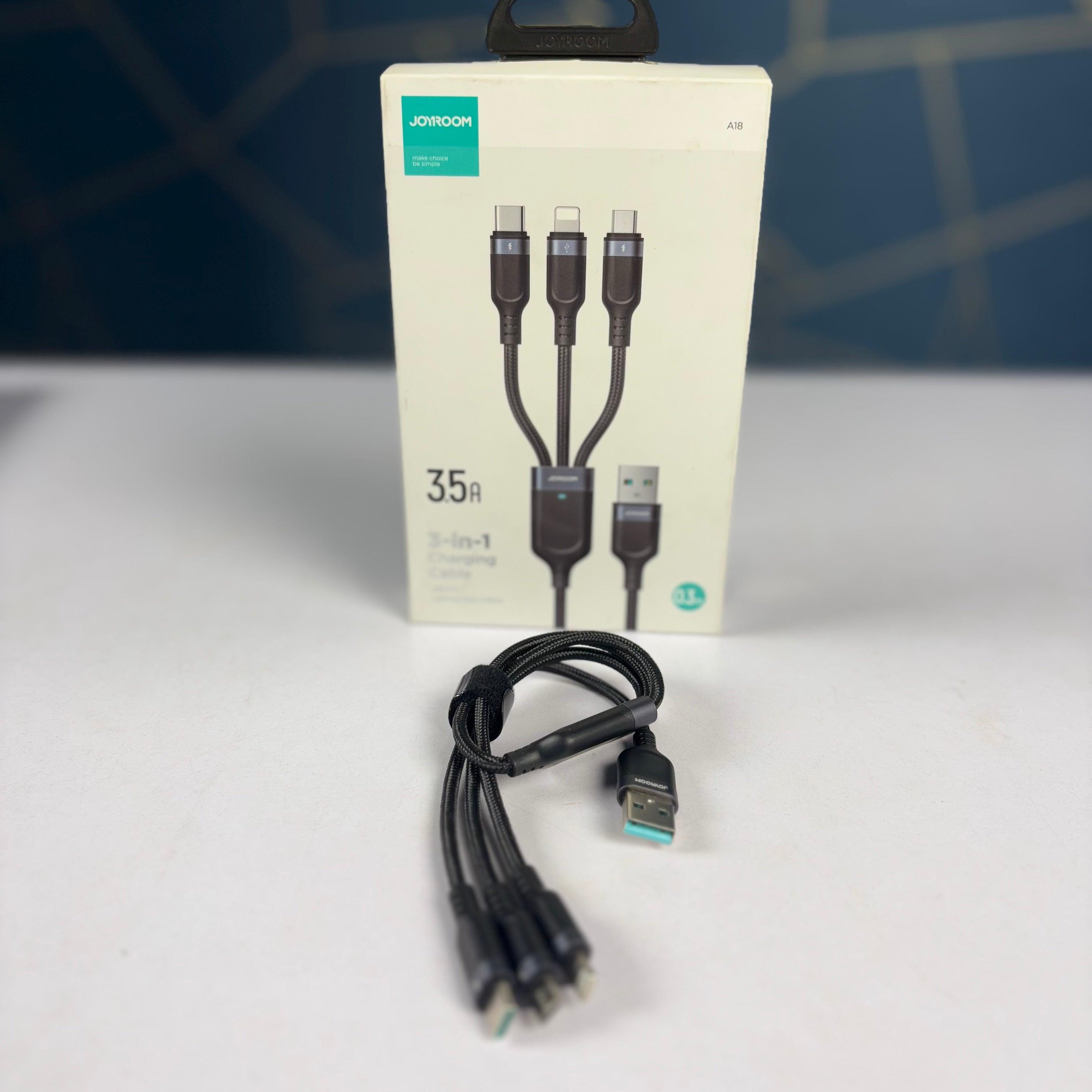 Joyroom 3 in 1 Charging Cable 3.5A A18