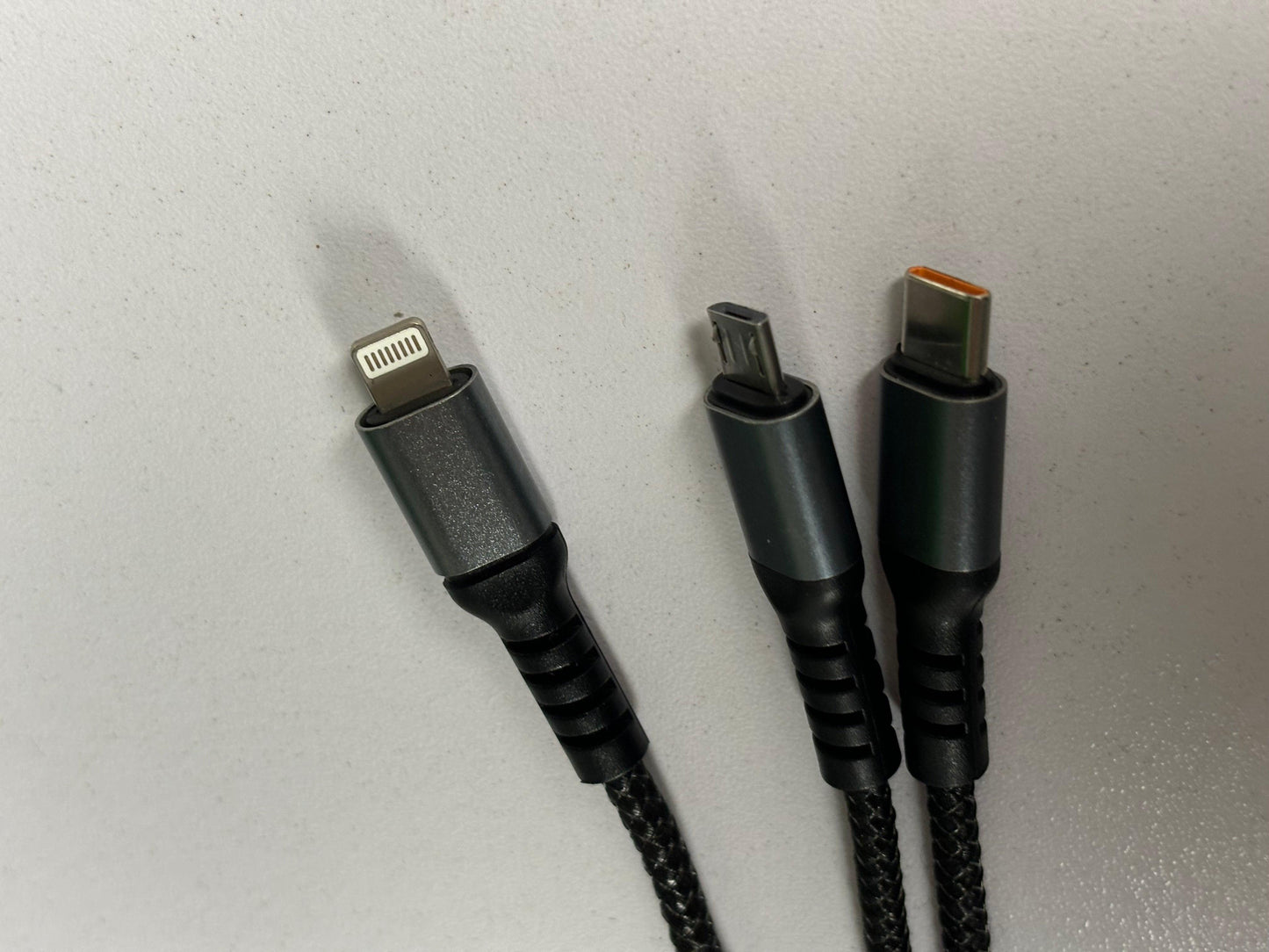 3 in 1 Charging Cable With LED Display