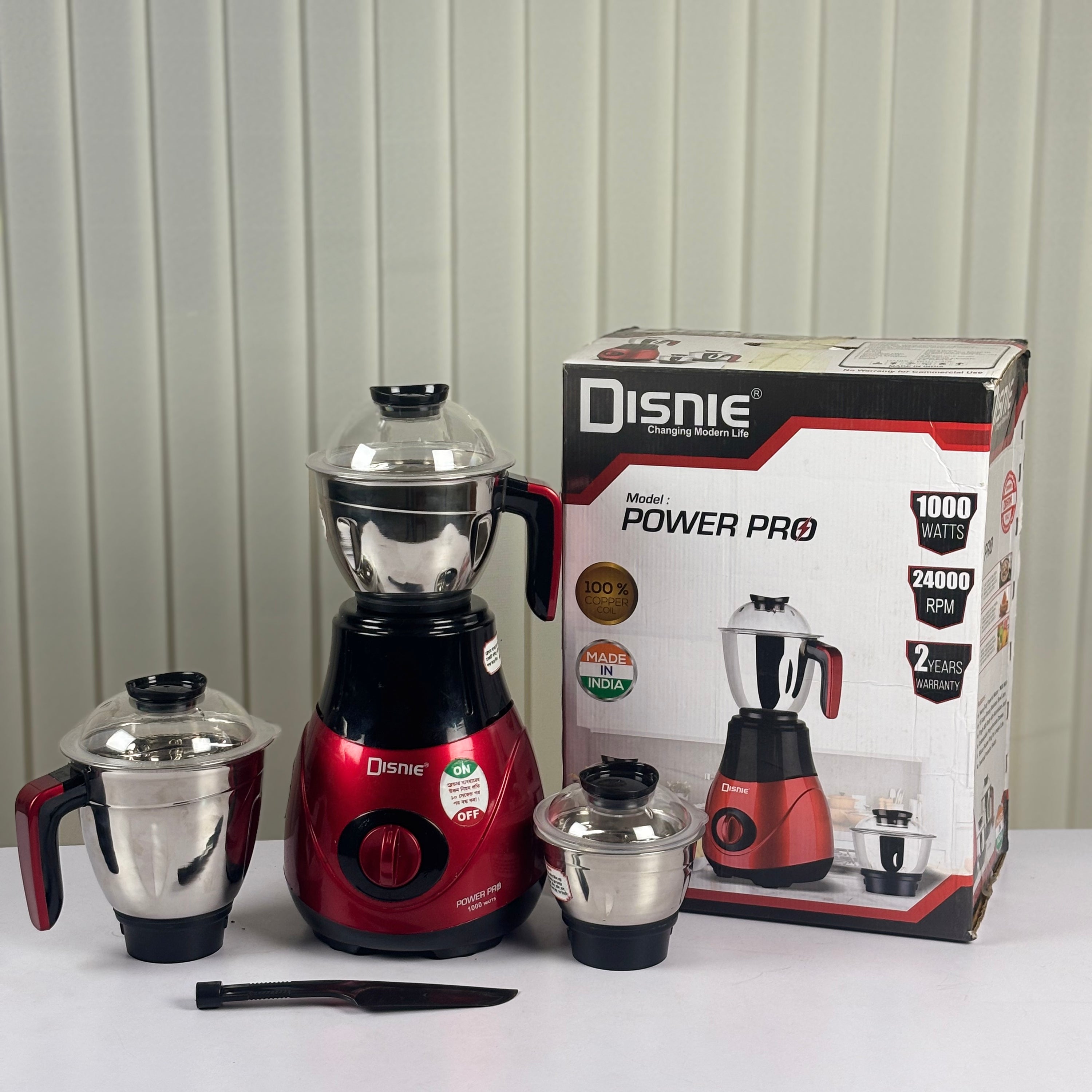 Disnie Power Pro Mixer Grinder 1000W