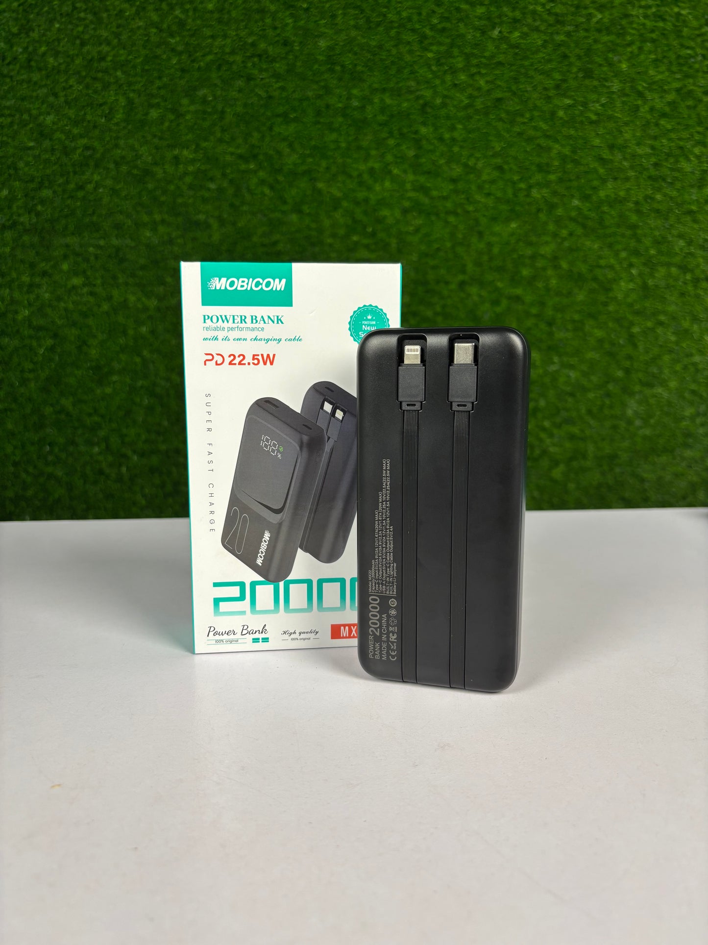 Mobicom MX-22 Power Bank PD 22.5W with Wire