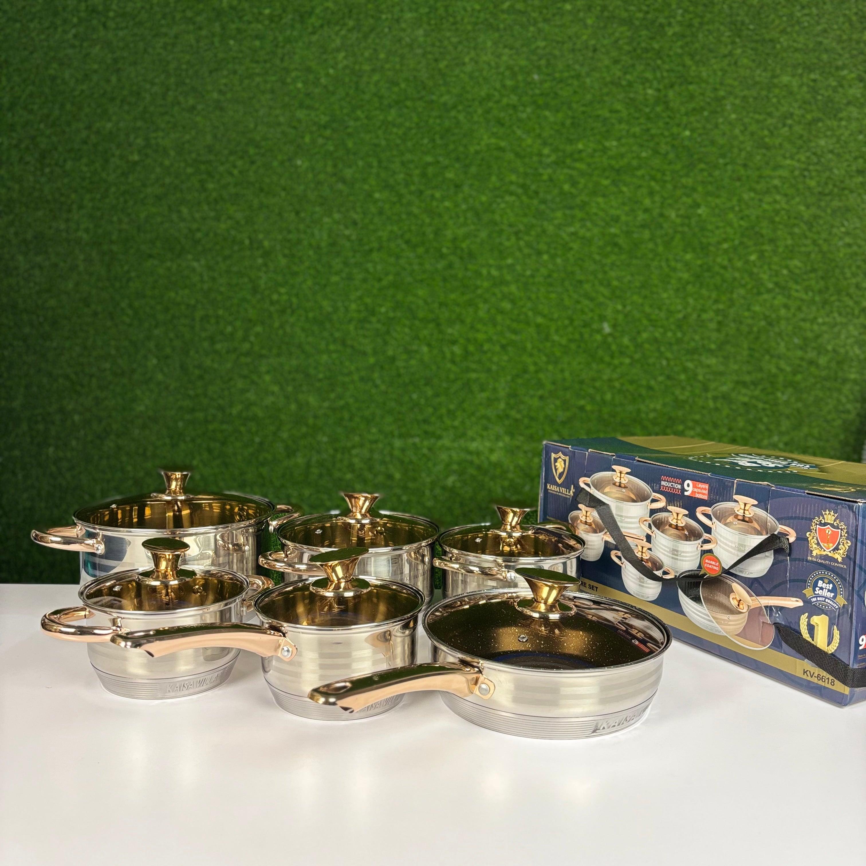 Kaisa Villa 12PCS Cookware Set