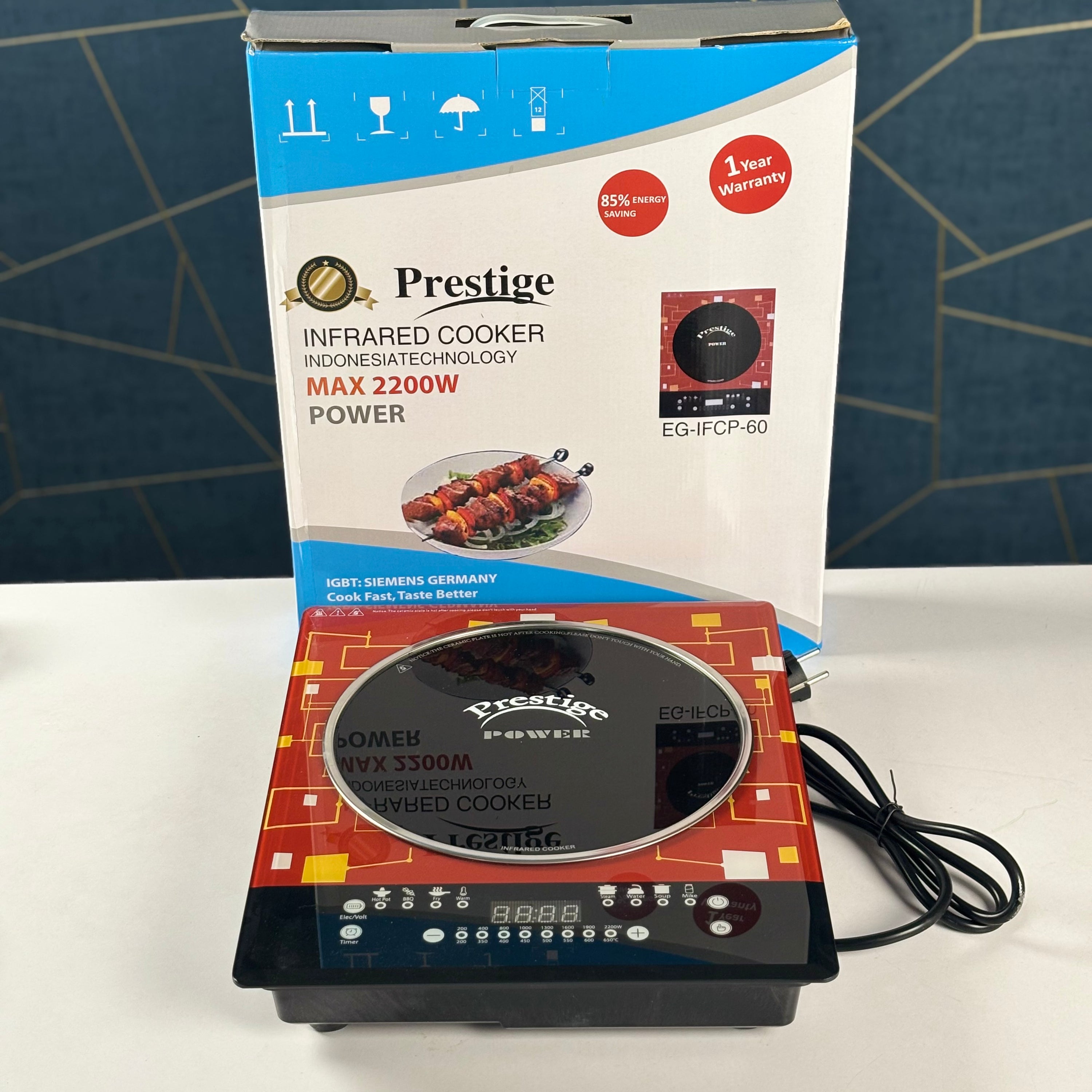 Prestige Infrared Cooker EG-IFCP-60