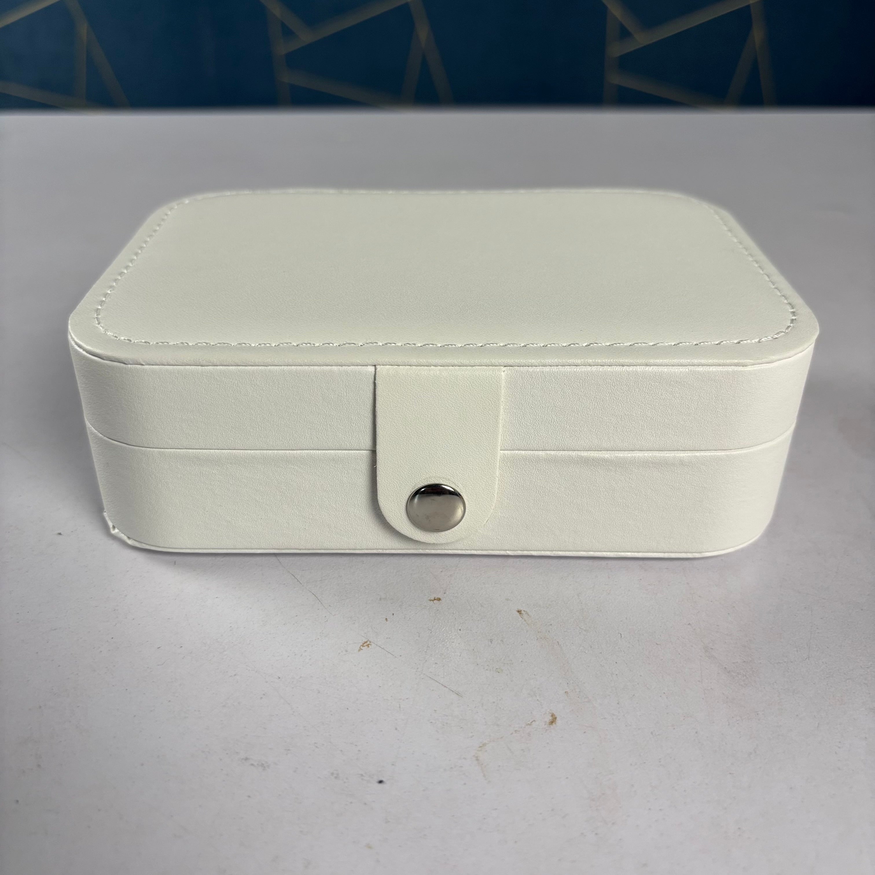 Portable Leather Jewelry Box