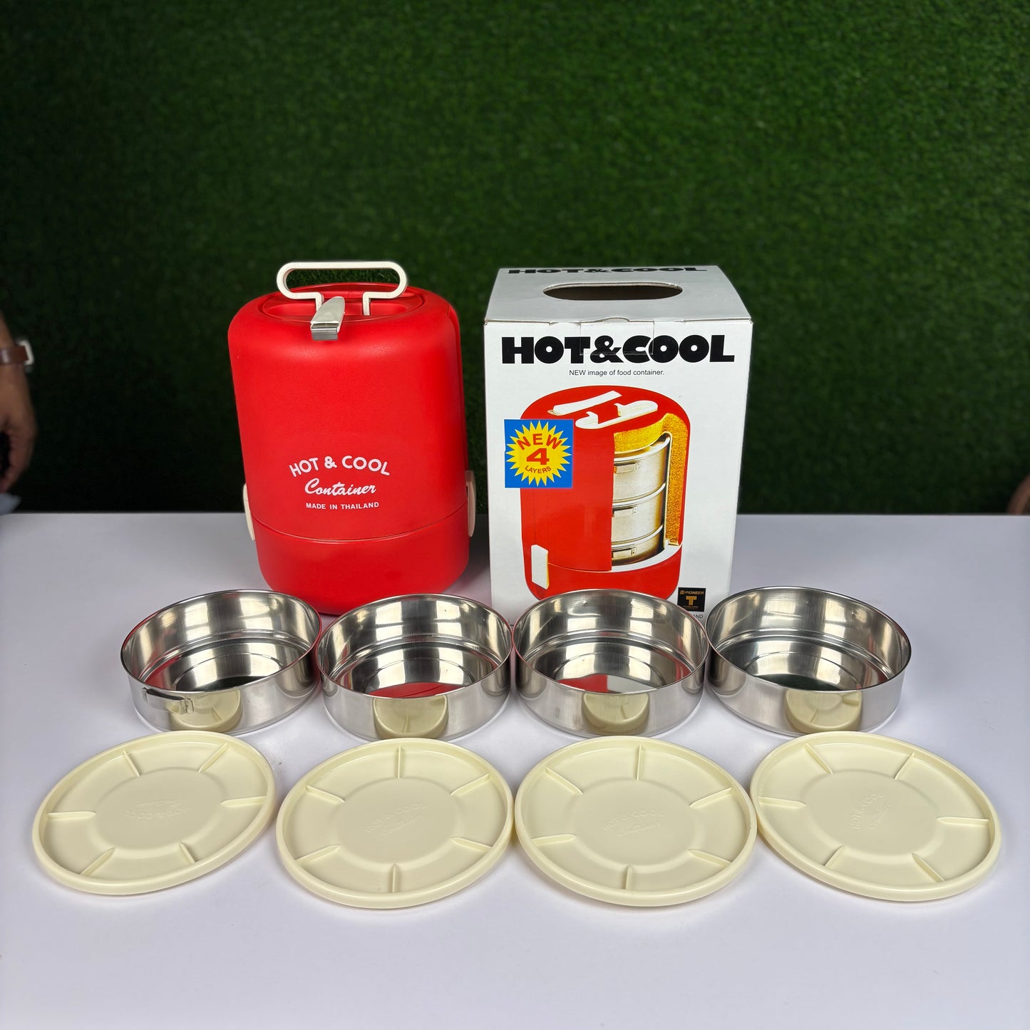 Premium 4 Layers Hot & Cool Food Container