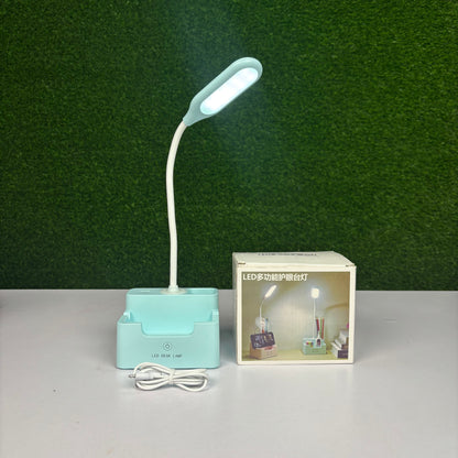 LED Desk Lamp with Mobile & Pen Holder