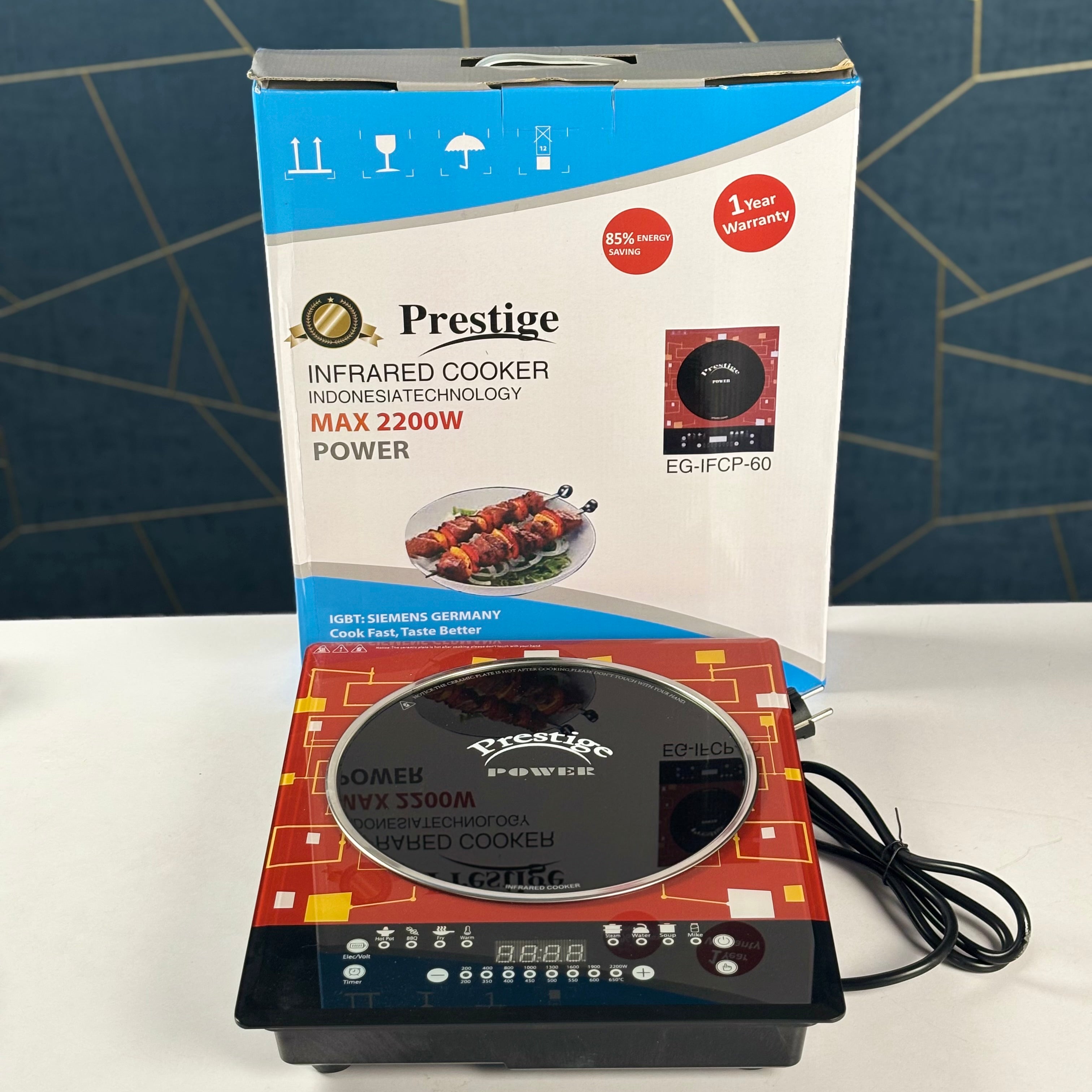 Prestige Infrared Cooker EG-IFCP-60