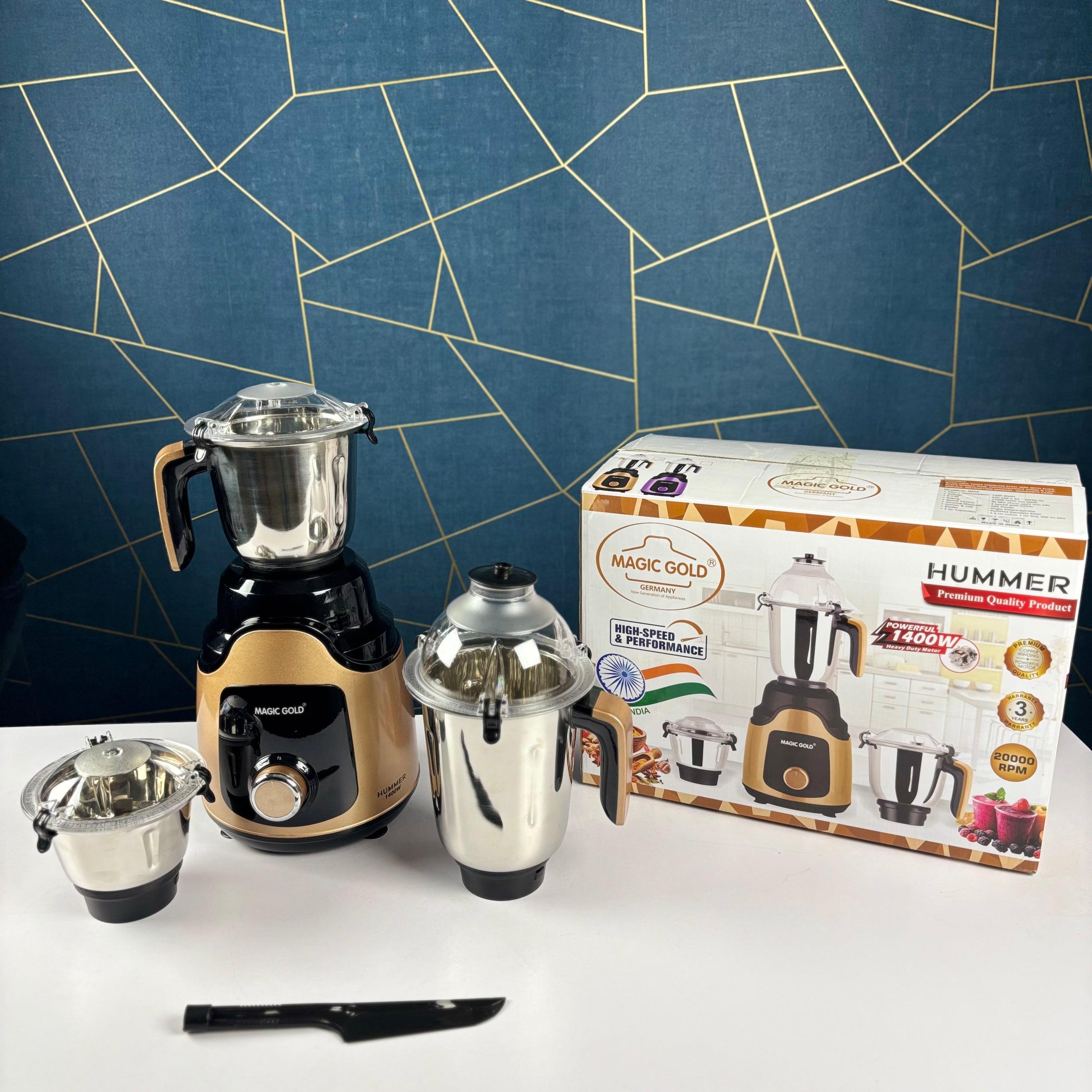 Magic Gold Hummer Blender 1400W