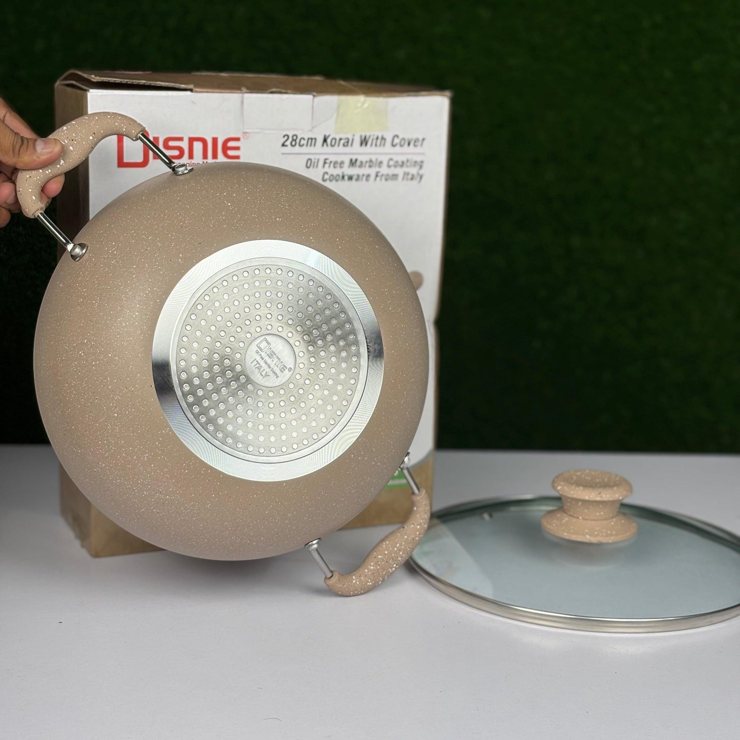 Disnie 28cm Marble Korai with Cover