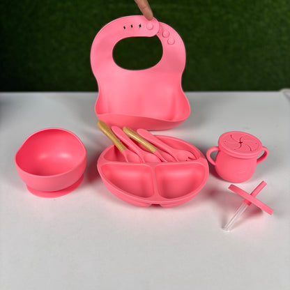 Silicon Baby Feeding Set