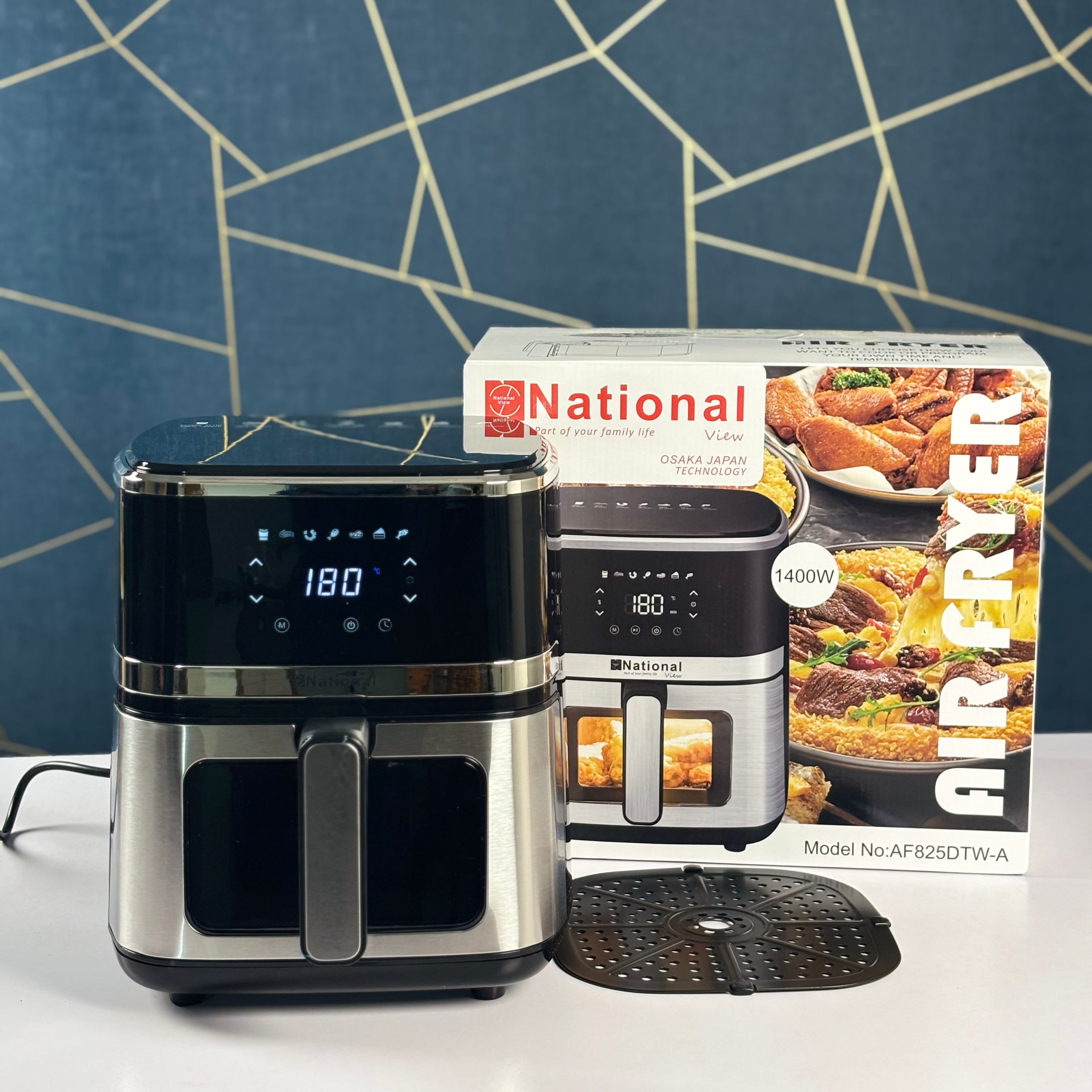 National Air Fryer AF825DTW-A