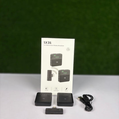 SX31 3 in 1 Wireless Microphone Type-C