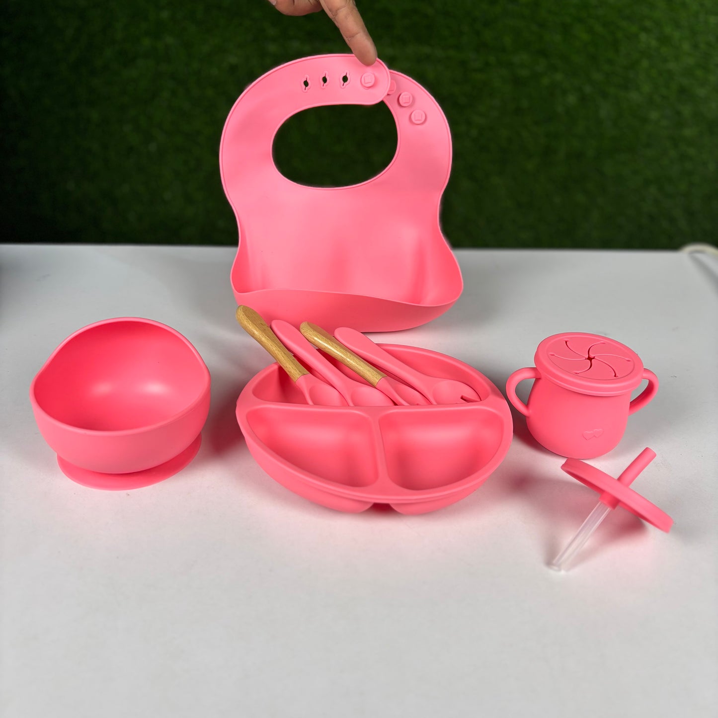 Silicon Baby Feeding Set