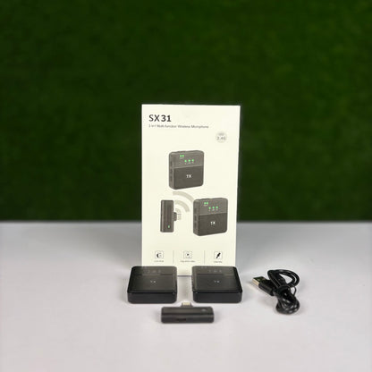 SX31 3 in 1 Wireless Microphone Type-C