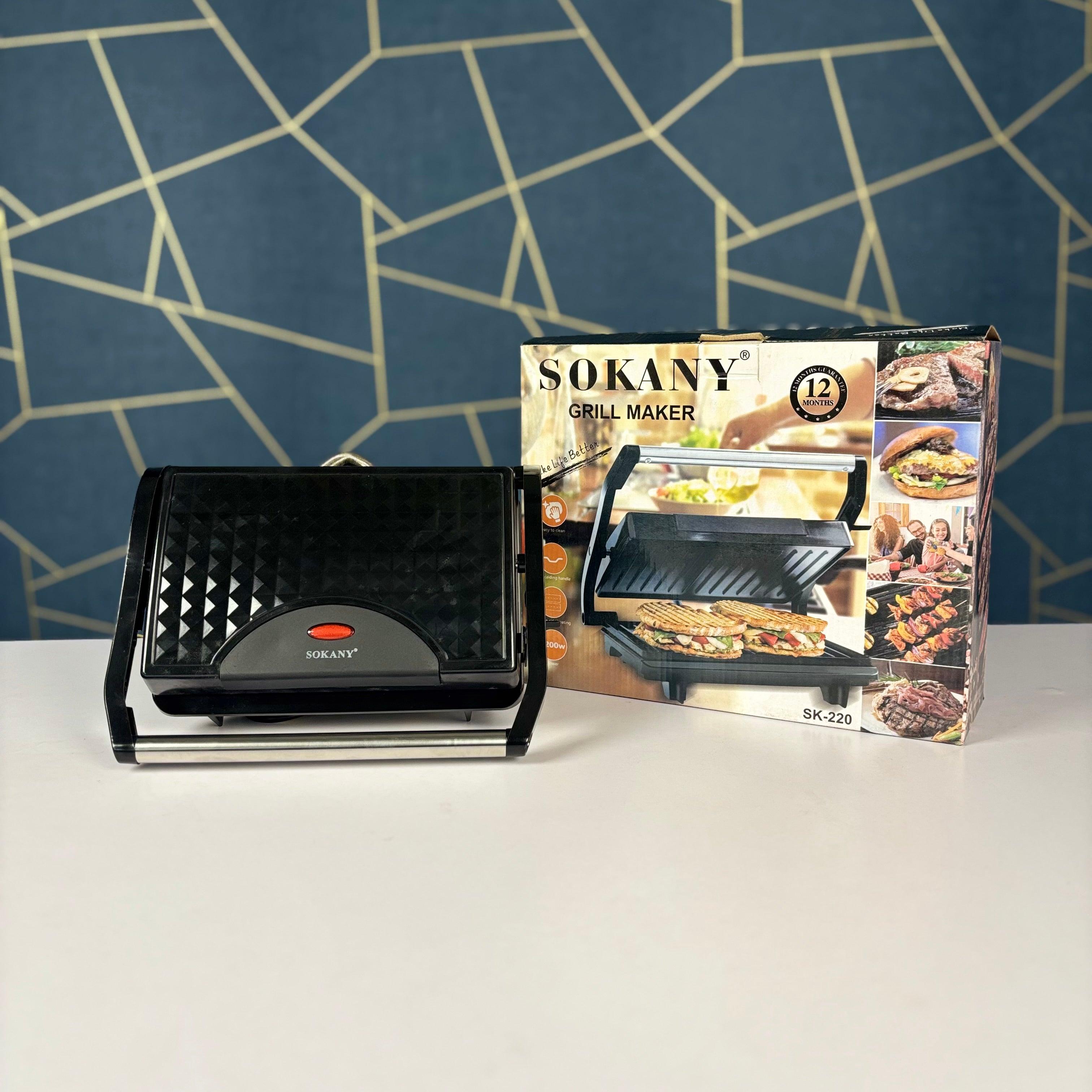 Sokany Grill Maker 1200W SK-220