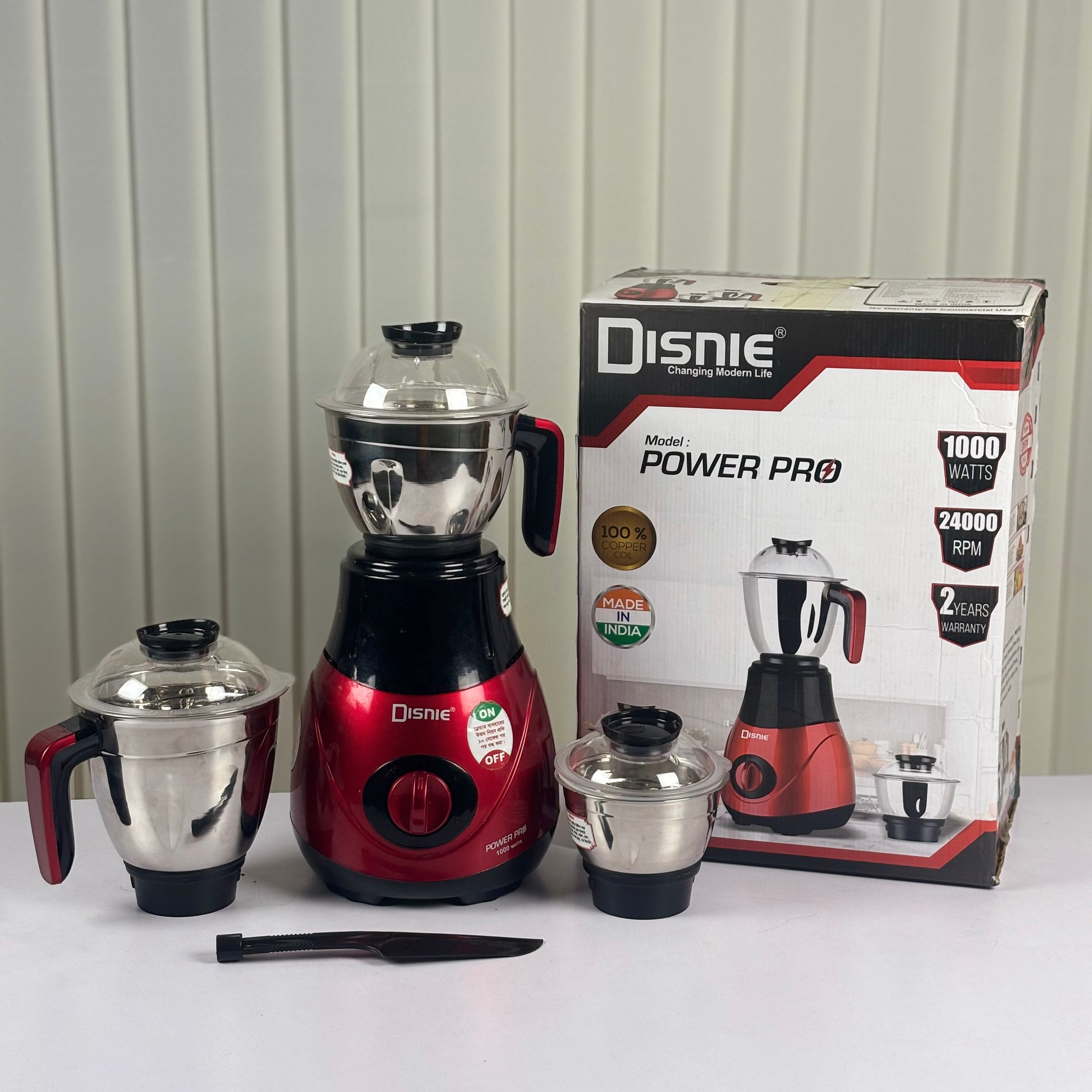 Disnie Power Pro Mixer Grinder 1000W