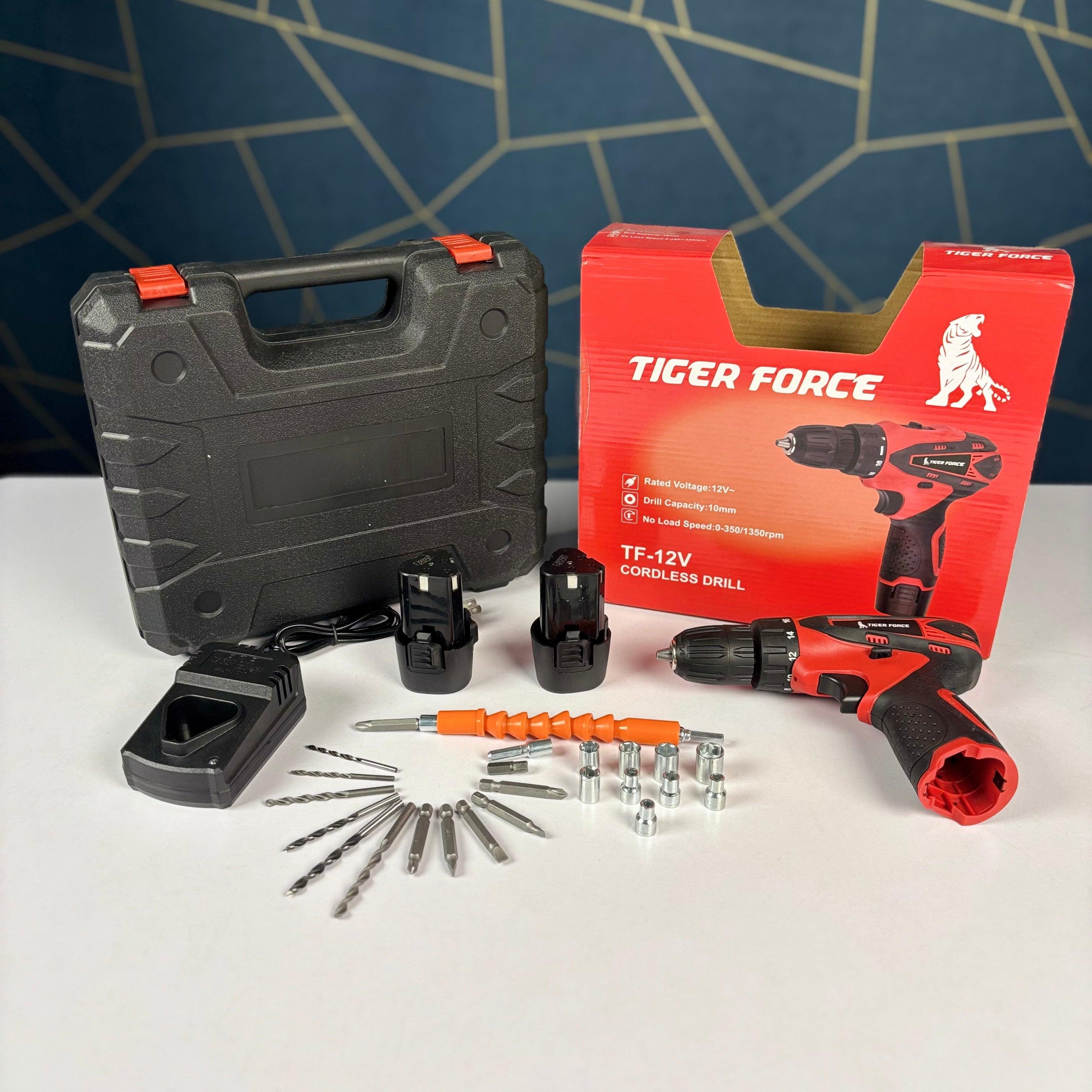Tiger Force Cordless Drill TF-12V