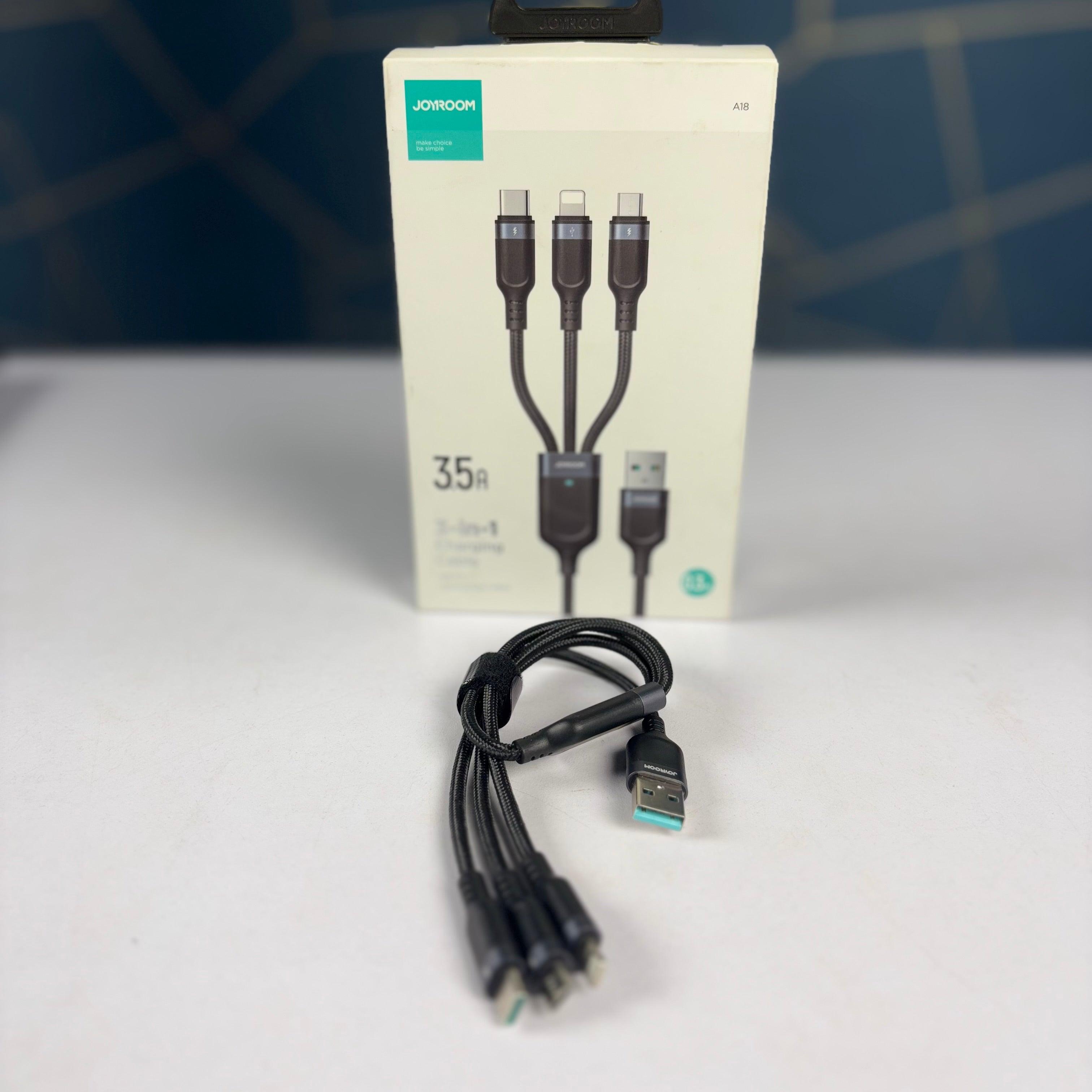 Joyroom 3 in 1 Charging Cable 3.5A A18