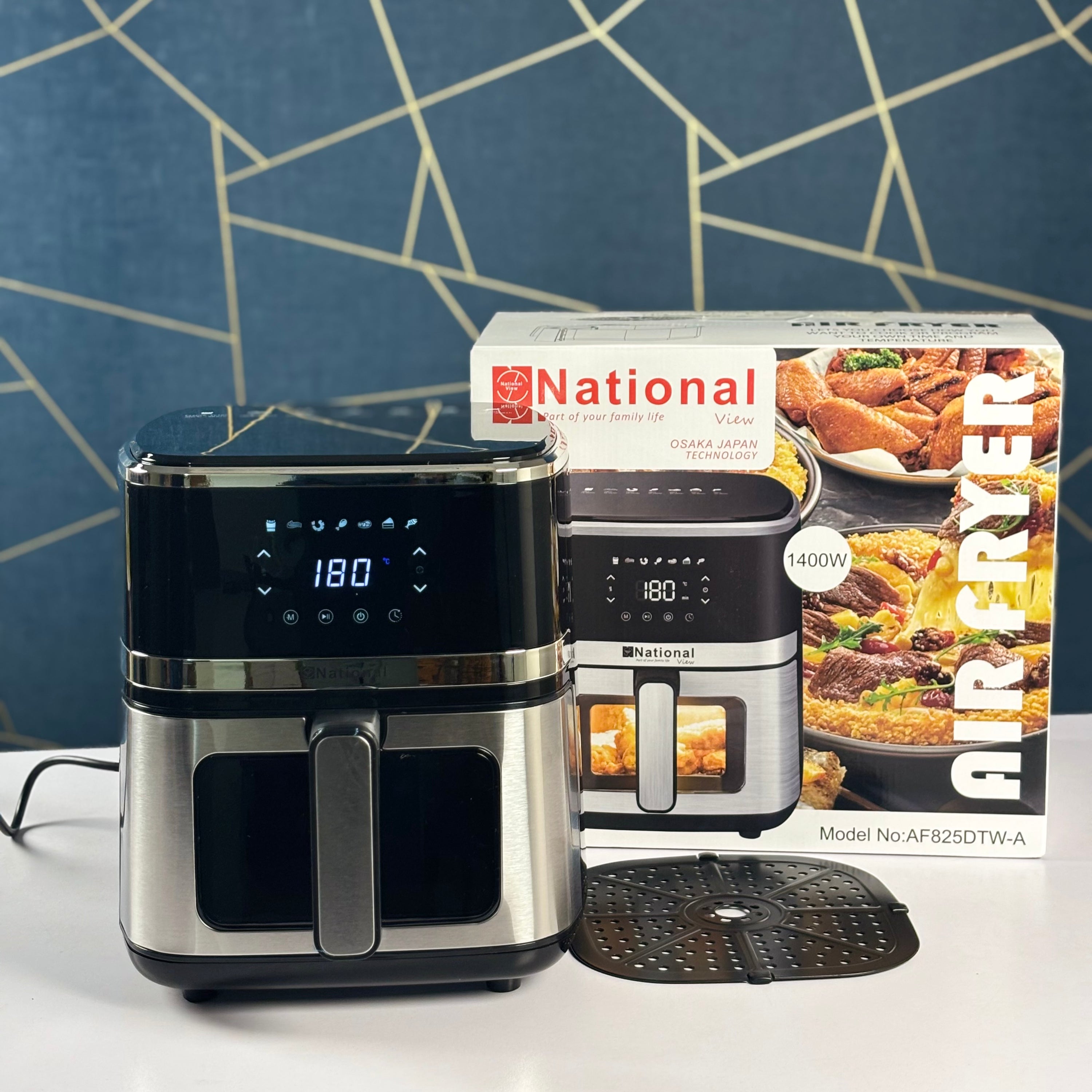 National Air Fryer AF825DTW-A