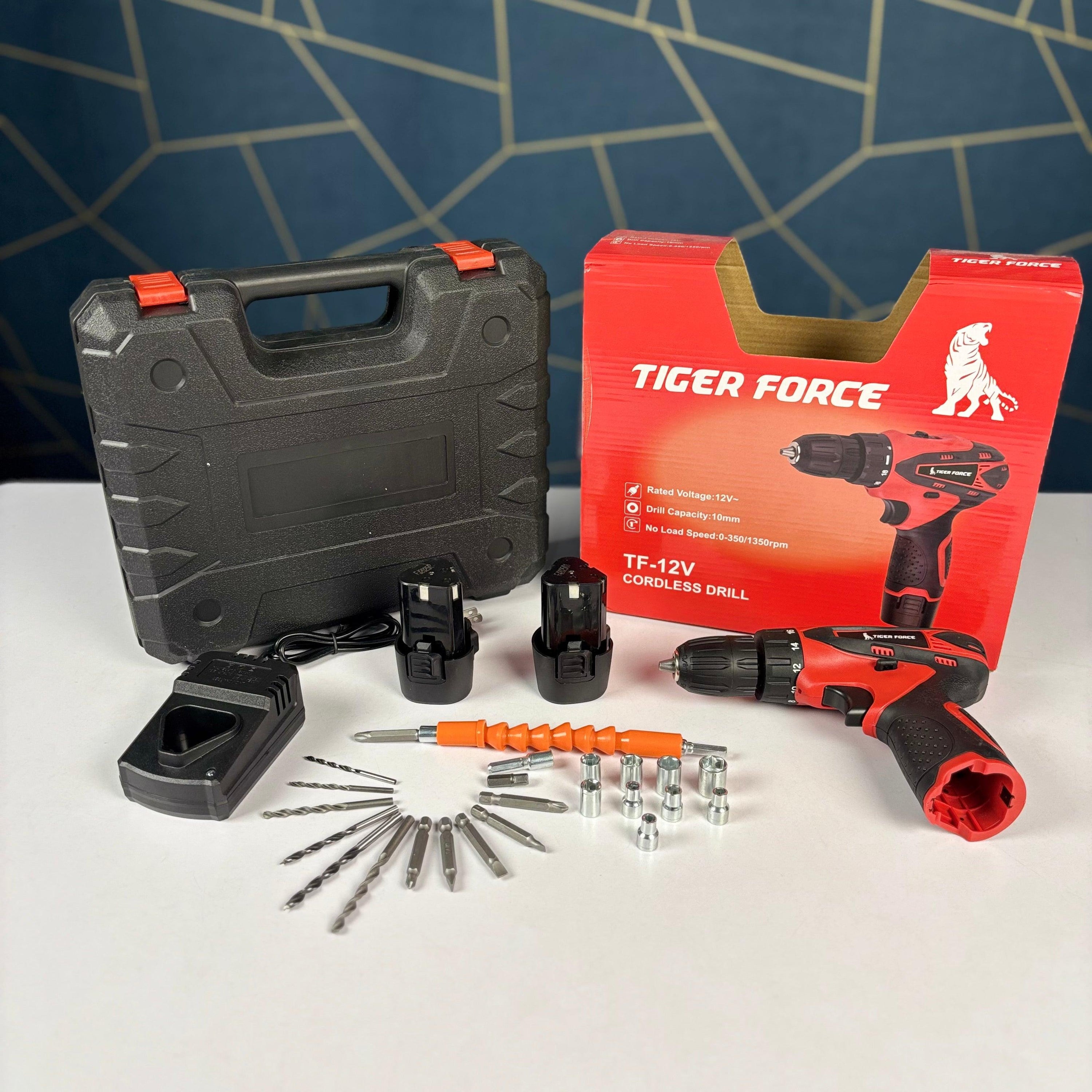 Tiger Force Cordless Drill TF-12V
