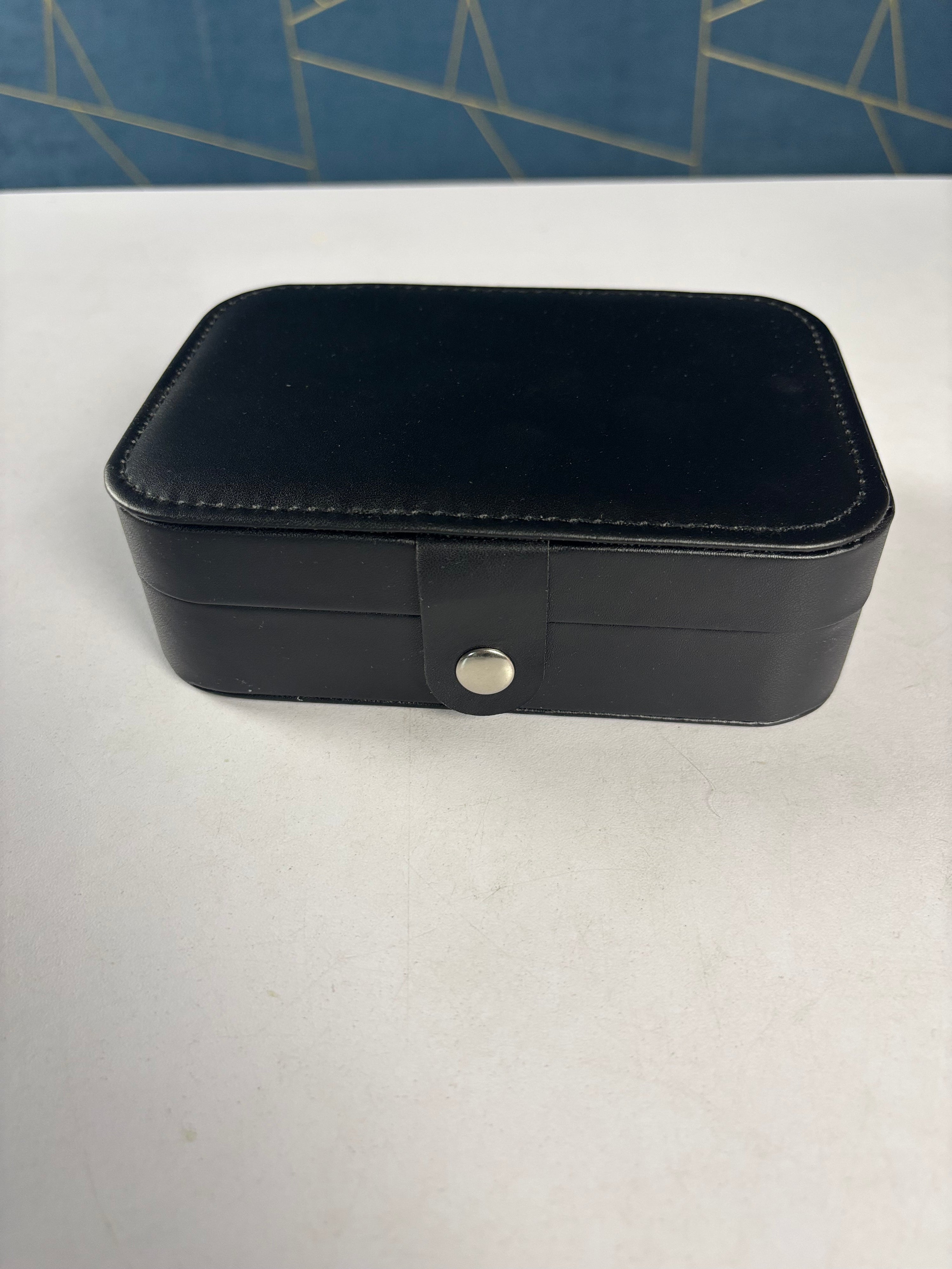 Portable Leather Jewelry Box