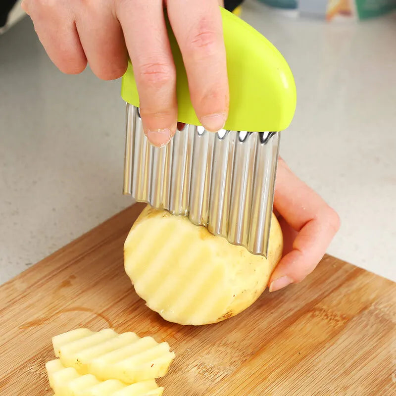 Stainless Steel Potato Chip Slicer