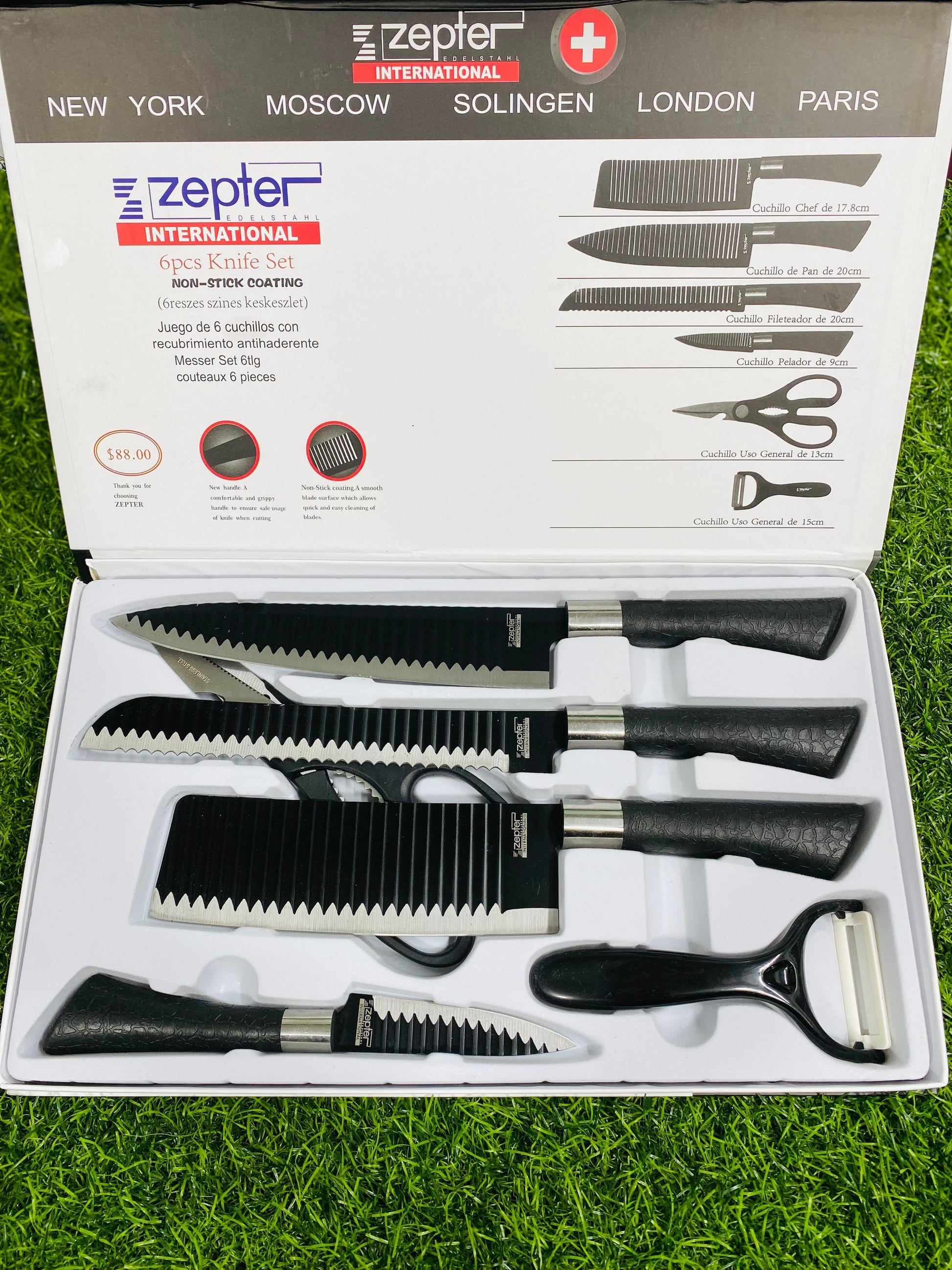 Zepter 6 pcs knife set update model - HT Bazar